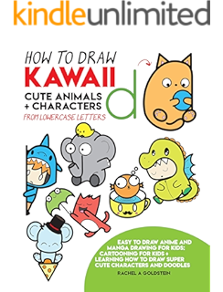 How To Draw Kawaii Cute Animals Characters 3 Easy To Draw Anime And Manga Drawing For Kids Characters Doodles Things Kindle Edition Ebook Goldstein Rachel Amazon In Kindle Store