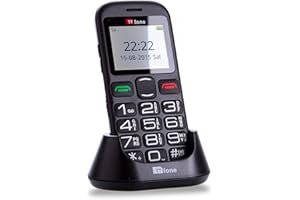 TTfone Jupiter 2 TT850 Big Button Simple Mobile Phone for Senior SOS Emergency Button