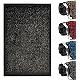Abaseen Dirt Trapper Door Matts Indoor | Non Slip Rubber Backed Door Mats Outdoor | Heavy Duty Super Absorbent Doormats | Kitchen Mat | Floor Mat | Small, Medium, Large, Extra Large Washable Door Mat