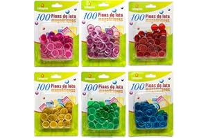 Lotoquine - 100 Pions de loto magnétiques - Coloris aléatoire