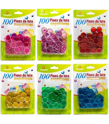 Lot De 3 Marqueurs Pour Loto – Rose, Bleu, Violet, Pour Jouer Au Bingo En Famille Ou Entre Amis