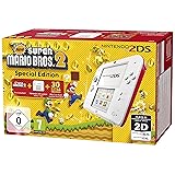 Nintendo 2DS - Konsole (weiß + rot) inkl. New Super Mario Bros. 2 (vorinstalliert)