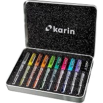 KARIN decobrush Master KAR29C10 Set 84 stuks. (color collecties: Basic, Passion, Violet Blue, Nature, Nude, Grijs, Pastel