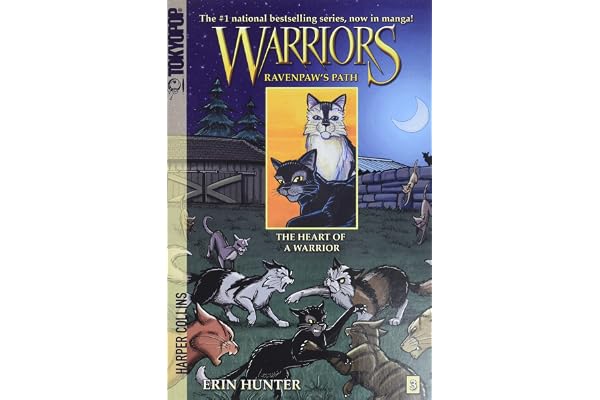 Warriors: Ravenpaw's Path #3: The Heart of a Warrior: A Middle Grade Manga for Kids (Ages 8-12) About Finding Courage