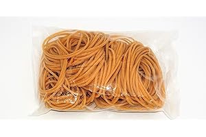 Progom - Elastici in gomma, 80 x 1,7 mm, confezione da 100 g
