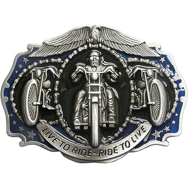 Urban Backwoods Howling Wolf V Fibbie per cinture Belt Buckle