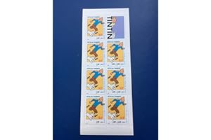 Timbre France 2000. Carnet Neuf Collection Tintin avec 4 ex du n 3303a et 3 ex du n 3304.