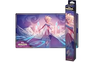 Ravensburger Disney Lorcana Trading Card Game - TCG Playmat - Frozen Elsa - Computer Desk Mouse Mat Accessories