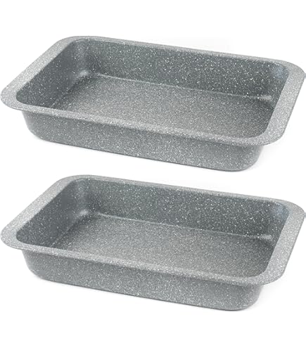 Diepe Oven Tray Bakplaat Set 31cm Non Stick Roosteren