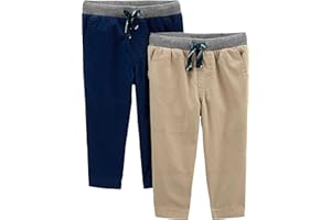 Simple Joys by Carter's Boys and Toddlers' Pull-On Trouser, Pack of 2
