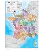 100 Magnets Bois Carte De France Jeujura – Puzzle Magnétique Des Départements Et Régions, Poster Inclus, Coffret 17x15x4 Cm – Dès 3 Ans