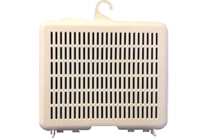 Quailitas Activated Carbon Odour Filter – Reusable, Compact Odour Absorber w/ Deodorizing Formula, For Refrigerator, Bins, Shoe Storage