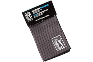 PGA TOUR Asciugamano in Microfibra, Asfalto, Taglia Unica Uomo