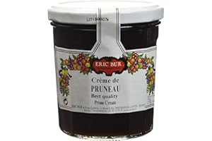 ERIC BUR Crème Pruneaux d'Agen 370 g - Lot de 3