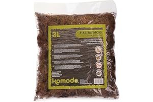 Komodo Habitat Moss, 3 Litre, may vary