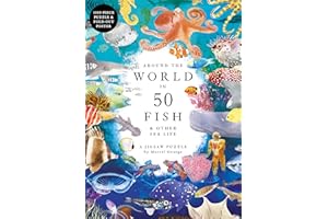 LAURENCE KING Around the World in 50 Fish: A 1000-Piece Jigsaw Puzzle