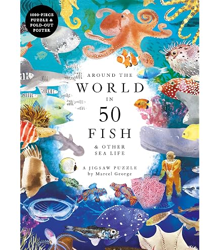 Around the World in 50 Plants 1000 Piece Puzzle: A 1000-Piece Jigsaw Puzzle  : Drori, Jonathan, Clerc, Lucille: Amazon.co.uk: Toys & Games