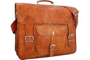 Gusti Sac en Cuir Homme - Leon Porte Document Homme Cuir - Sac Bandoulière Femme Guess - Sac Business Homme - Sac Messager Homme - Besace Homme Cuir - Sac Vintage Femme - Shoulder Bag