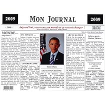 Journal De L'année 2010 - Affiche Année De Naissance