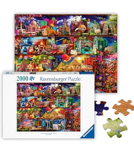 National Parks Map - 2000 Piece - Buffalo Games Edition - View #2