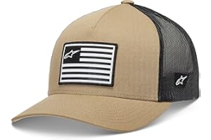 Alpinestars Flag Snapback Trucker Hat Cappellino con Visiera Uomo (Pacco da 1)