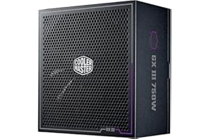 Cooler Master GX III Gold 750 zasilacz sieciowy – 750 W, 80 Plus Gold, obsługa ATX 3.0, wydajność + 90%, wysoki próg temperatury, wentylator HDB 135 mm, tryb zerowy RPM, w pełni modułowy