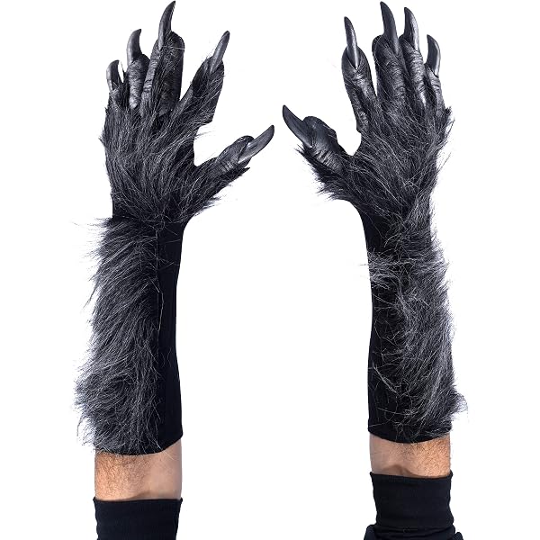 Gants Squelette 3D Halloween - Noir, Antidérapants, Pour Adultes Et Enfants (Déguisement)