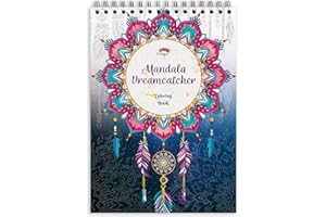 Colorya Mandala Edycja Łapacz Snów - A4 - Kolorowanka Dla Dorosłych - Kolorowanka Mandala Antystresowa, Zen - Kolorowanka