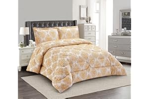 Textile Home Home Décor gold jacquard bedspread king size quilted bedding luxury golden coverlet soft 3 piece embossed bedding set elegant