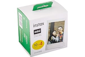 Instax 70100146437 Mini Film pack de 4 x 10 fotos (40 fotos)