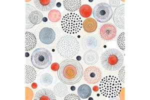 Yullpaper Carta Da Parati Adesiva Geometrica Colorata Pellicola Adesiva Per Mobili Fantasia Beige Carta Da Parati Moderna Per Camera Da Letto Pvc Rotolo Carta Adesiva Vintage Per Pareti 44,5cm x 300cm