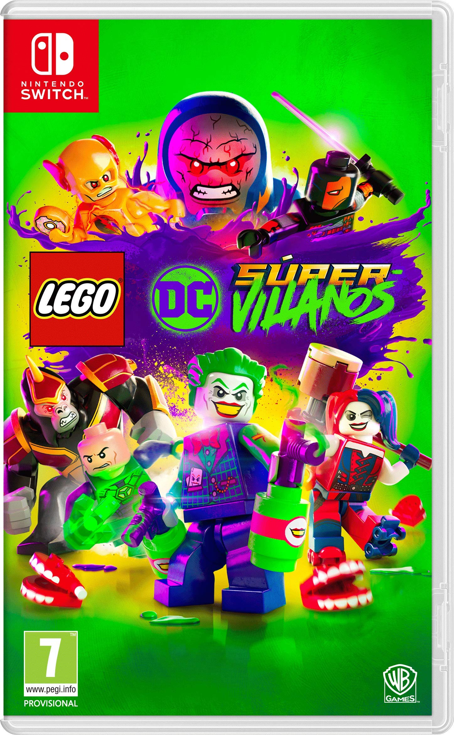 Carátula de Lego DC Super-Villans Nintendo Switch, Edición Estándar para Switch (edición PAL España)