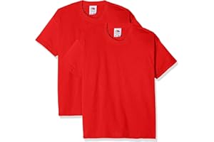 Fruit of the Loom T-Camicia (Pacco da 2) Bambini e Ragazzi