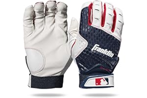 Franklin Sports MLB 2 nd-Skinz Guantes de bateo