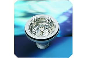 LIRA SPA 1945.040 PILETTA BASKET UNIVERSALE SENZA TROPPO PIENO PER LAVELLI, FORO Ø90 USCITA 1½"GAS, ACCIAIO INOX