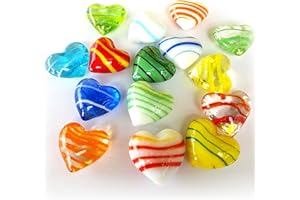 MaRécréation-MesBilles-15 15 Billes cœurs, MW-3KL7-8EBS, Blanc,6 à 12 ans