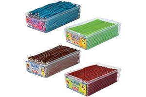 Haribo Balla Stixx Set (ehemals Balla Balla), Gummibärchen, Weingummi, Fruchtgummi, 4 Sorten, 4 x 1125g