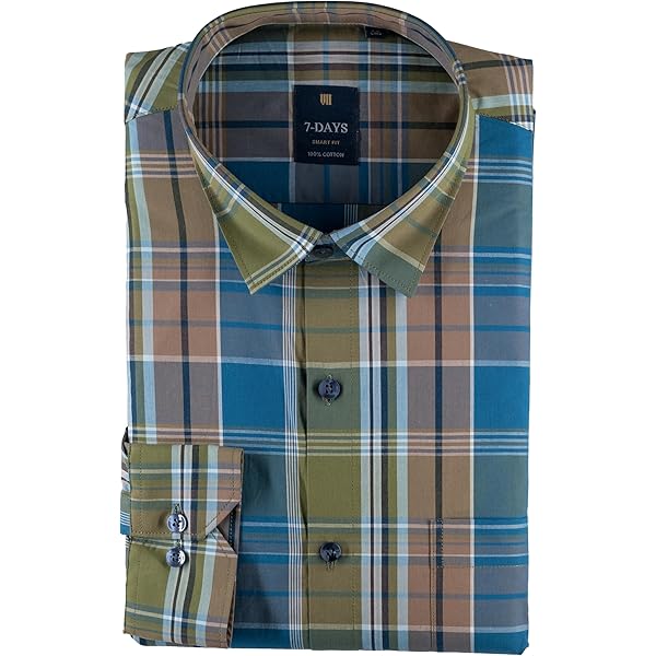 Eé button check big shirt Buy Buda Jeans Co Double Flap Pocket Checked Shirt Online | Ajio.com
