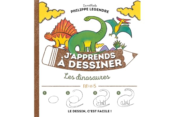 J'apprends à dessiner les dinosaures