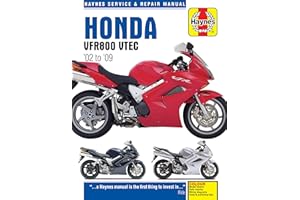 Haynes Honda VFR800 VTEC '02 to '09 Service and Repair Manual