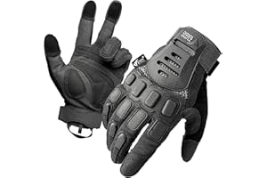 Zune Lotoo Guanti Moto Touch Screen Guanti Tattici Militari da Moto Uomo Guanti Softair TPR Protettivi per Donne Sport All'aperto Guanti Tattici Ciclismo Campeggio