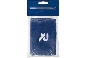 Raquex Polsini in cotone morbido ed elasticizzato (7 varietà di colore). Larghezze di 8 cm o 13 cm. Polsini sportivi tergisudore per uomo e donna