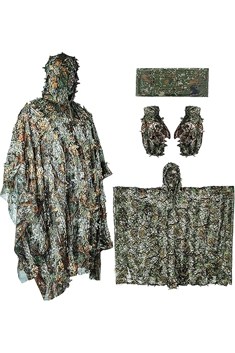 Mil-Tec Kit Filo Mimetico - 7 Colori, Per Abiti Ghillie E Mimetismo, Poliestere Resistente - Foto 9