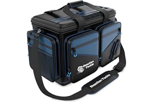 Reaction Tackle Bolsa de aparejos de pesca, resistente al agua salada, bolsa grande, material impermeable de PVC 1000D, bolsa grande