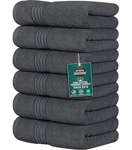 Set Asciugamani Emanuel Ungaro - 2 Pezzi 100% Cotone, Grigio Bilbao - Foto 6