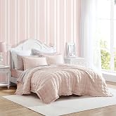 Laura Ashley - Krali&ccedil;e Yorgan Seti, &Ccedil;ift Taraflı Yatak Seti, Yastık (ler) dahil, T&uuml;m Sezon &Ccedil;iftlik Evi Ev Dekoru (Hailee Pemb