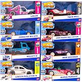 Hot Wheels Pull-Back Speeders oyuncak araba, 1:43 &ouml;l&ccedil;eğinde, geri &ccedil;ekilip bırakmak i&ccedil;in araba, Rolomatic motor veya kapı, bag