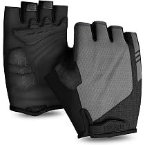 VELMIA Fahrrad Handschuhe Sommer I Mit Ausziehhilfe, Grip Print und Reflektor für Maximalen Komfort und Sicherheit I fahrradhandschuhe damen & fahrradhandschuhe herren, fahrradzubehör mtb Fashion