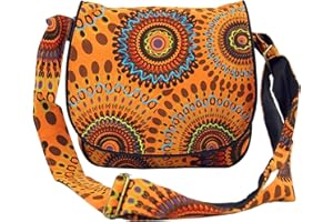 Guru-Shop torba na ramię, hippie torba, Goa - czarna, męska/damska, bawełna, 22 x 23 x 5 cm, alternatywa torba na ramię, torebka z materiału