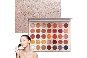 Retoo Palette di ombretti con colori altamente pigmentati per occhi seducenti, palette per occhi, cosmetici per il trucco professionale, palette per il trucco, ombretti